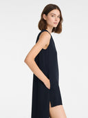 Unique Minimalist High/Low Hem Sleeveless Jumpsuit
