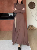 Fashion Slit Long Dress